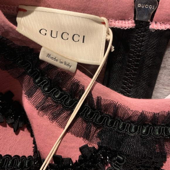 Gucci girls pink sweatshirt - Picture 6 of 7